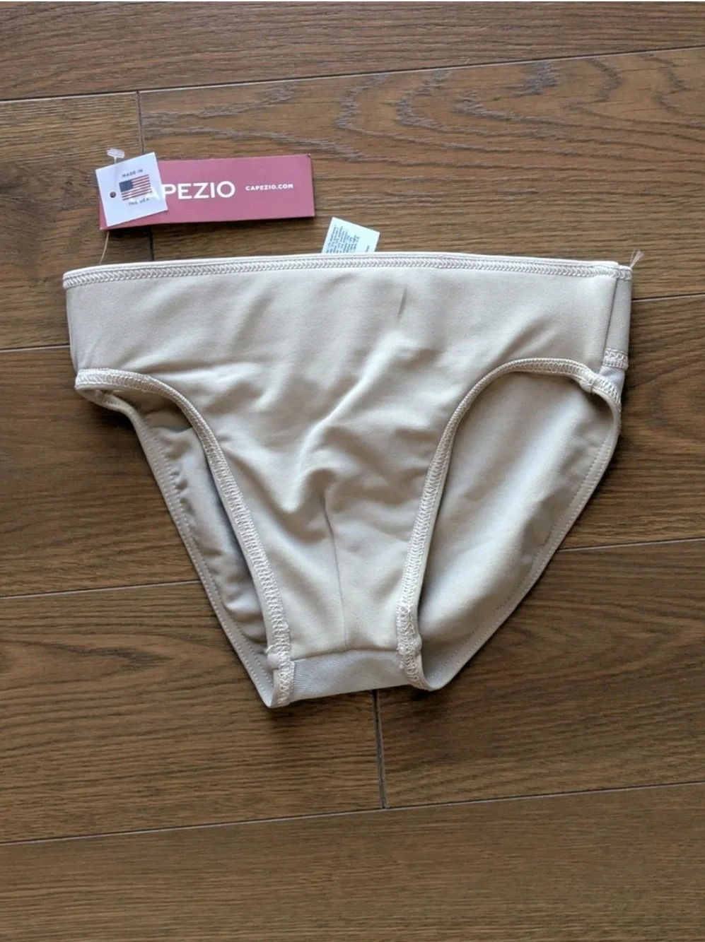 Capezio Boys Full-Seat Dance Belt Youth Large Nude NWT